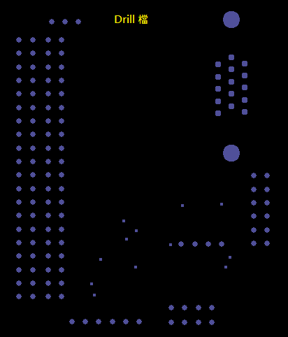 產(chǎn)生Drill File及 Map File 的Gerber 檔案，此會(huì)產(chǎn)生描述此PCB所用到的鉆孔的孔徑尺寸及鉆孔的座標(biāo)資訊。